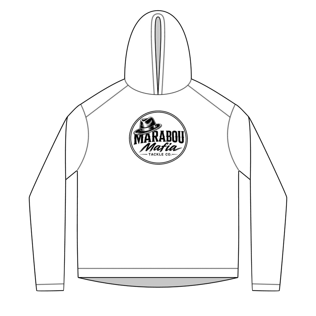Marabou Mafia Solar Hoodie – Fishing Logo Pullover