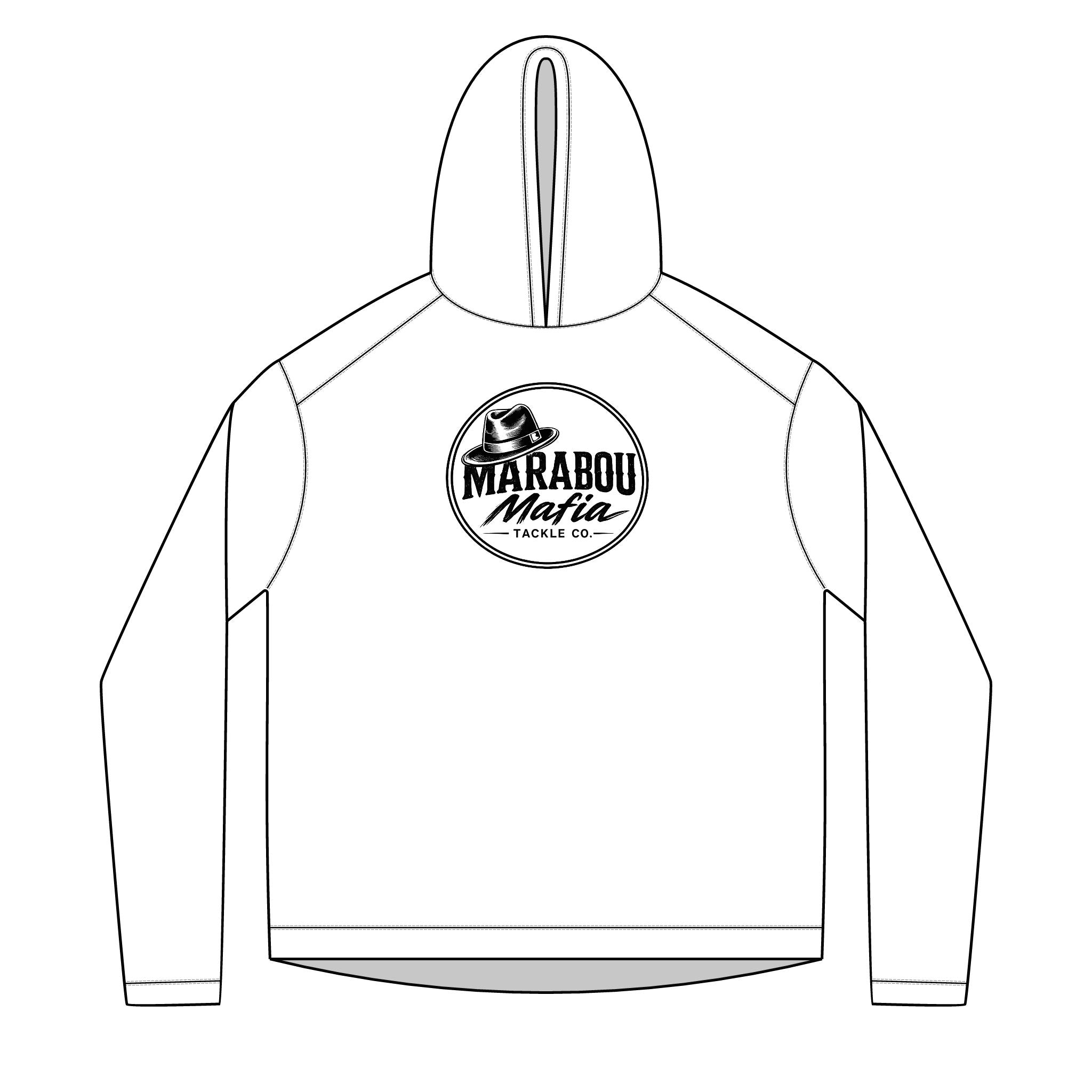 Marabou Mafia Solar Hoodie – Fishing Logo Pullover