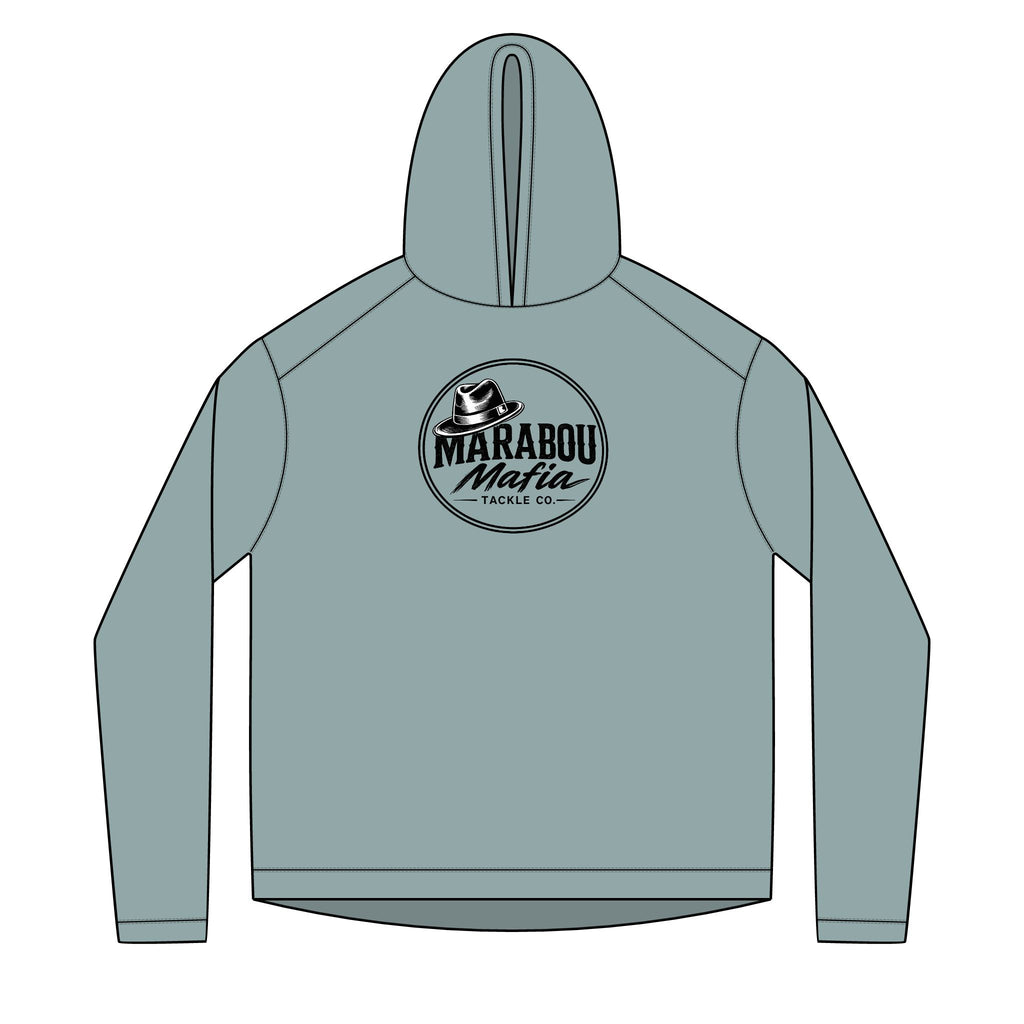 Marabou Mafia Solar Hoodie – Fishing Logo Pullover