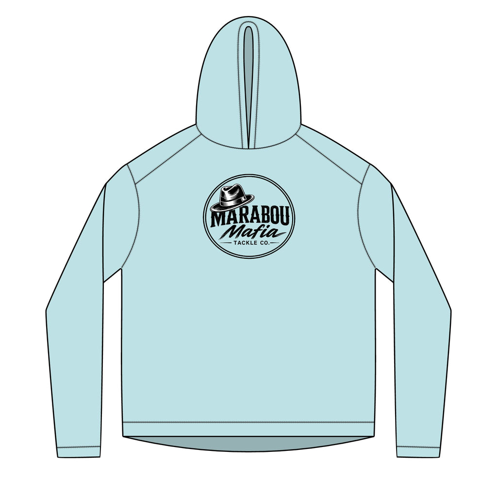 Marabou Mafia Solar Hoodie – Fishing Logo Pullover