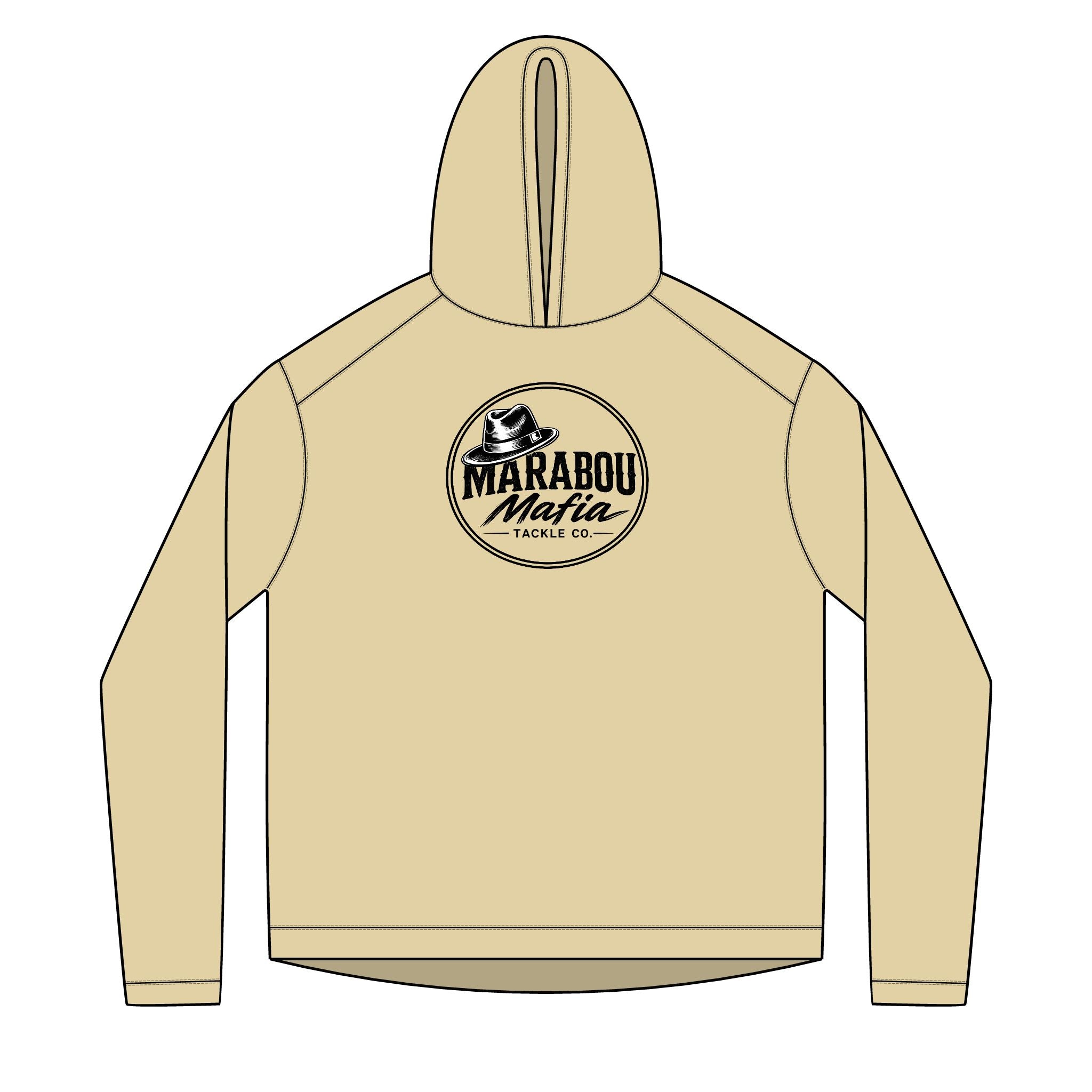 Marabou Mafia Solar Hoodie – Fishing Logo Pullover