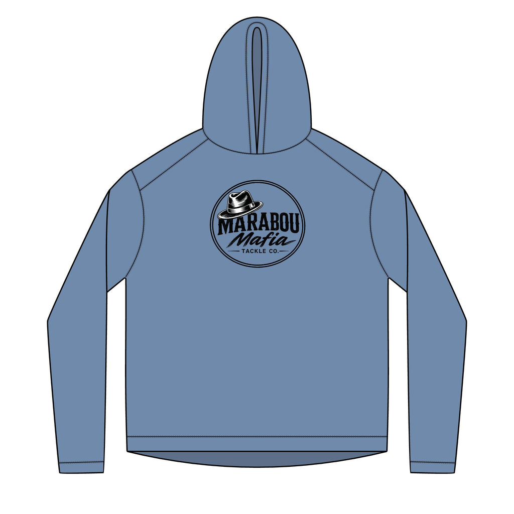 Marabou Mafia Solar Hoodie – Fishing Logo Pullover