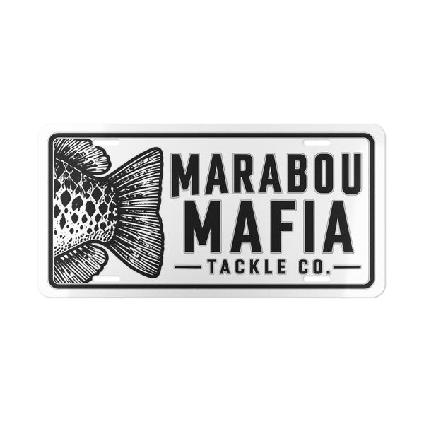 Marabou Mafia - Fish Tales License Plate