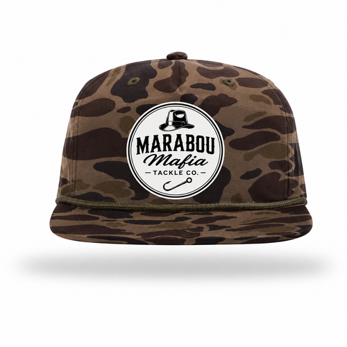 Marabou Mafia Tackle Co. Snapback Hat – Vintage Fishing Cap