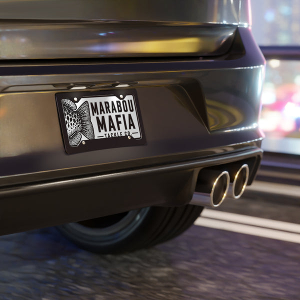 Marabou Mafia - Fish Tales License Plate