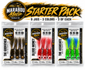 The Starter Pack – 9 Hand-Tied Crappie Jigs