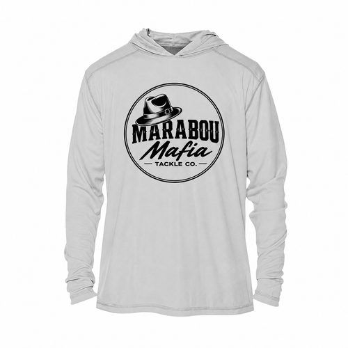 Marabou Mafia Solar Hoodie – Fishing Logo Pullover